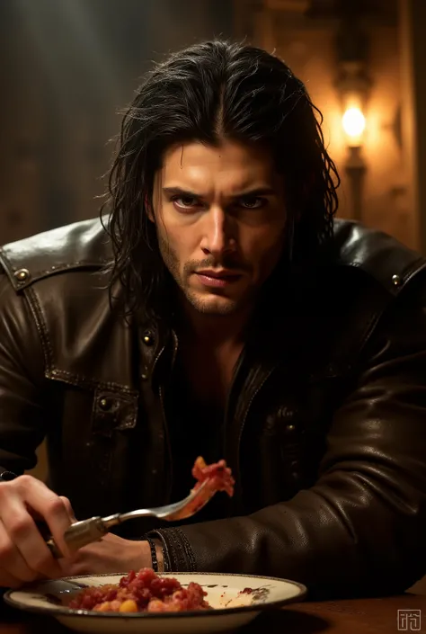 (masterpiece:1.2), (the best quality:1.2), 8K, HDR-10, ultra detailed, ((photorealistic)), professional light, cinematographic lighting, fashion photography, ambient lighting, bottom, Illuminated medieval tavern, luz natural, epiCPhoto, Warmth , a Thief, Y...