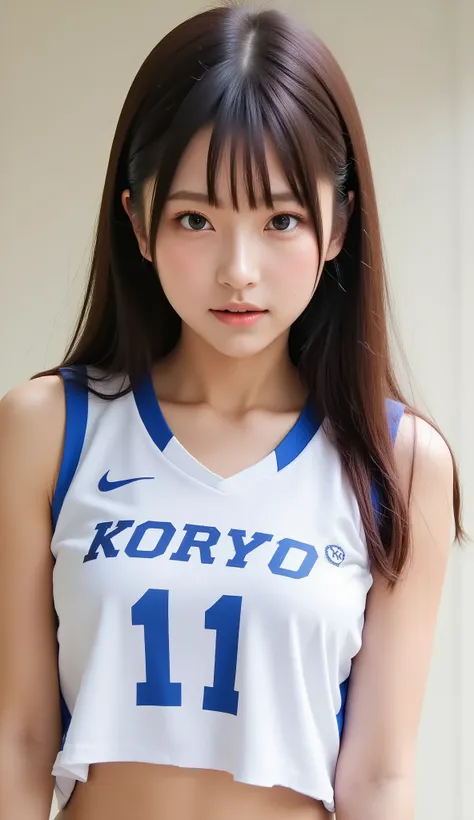 (realistic photorealistic, Original photo, Model Photo:1.3,), , perfect figure, (smile,chuckle:1.4), symmetrical eyes on canon, double eyelids, thin eyebrows, thin lips, Shiny Lips, Fair skin, very thin body,Thinlegs, thin legs, dark haired, super short ha...