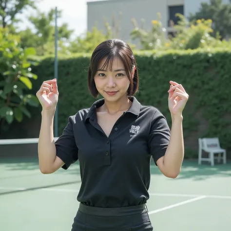 『1 Japanese Woman:1.3』『raw photo:1.3』Highest Quality:1.2、normal women who aren't beautiful、Country-smelling 、(Saggy Chest、narrow waist:1.2))、((35 year old woman))、without makeup『smiling showing teeth:1.2』、(((anatomically correct、perfect anatomy、anatomicall...