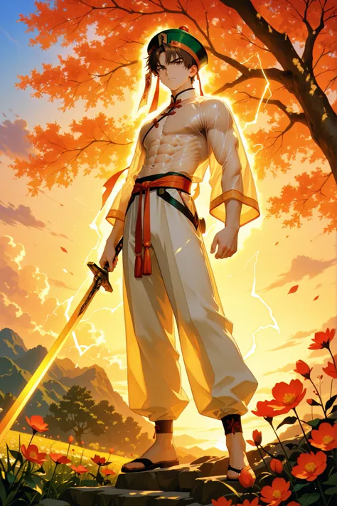 (masterpiece, absurdres, detailed:1.2), anime style, best quality, Ultra High Resolution, intricate detail, medium figure scale,
1boy, RiShaoran, japanese boy, very handsome, perfect face, cute face, clear and beautiful detailed eyes, detailed skin, pale s...