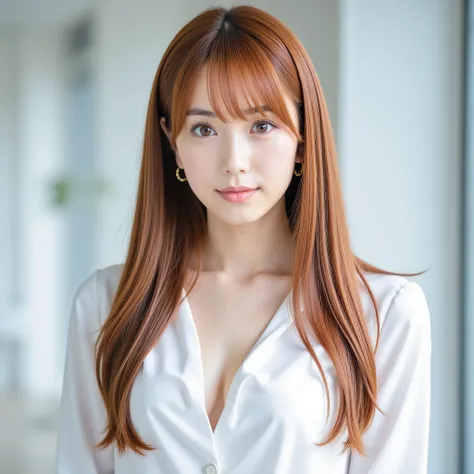 A realistic photo, greatest masterpiece,Highest Quality,very detailed,(Photo realistic:1.7, Ultra Clear Focus), Japanese women in technical writing、1 person、full body view, tall and slender beautiful young woman, cyb-kitagawamarin cosplay costume, She has ...