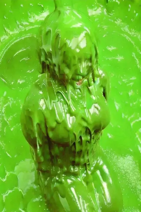 [Base:yayoi_mix-v2.5] Melting slimy monster (Yellow green) 2025/09/27 L5