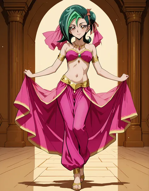 (1girl:1 . 5) , (Seul:1 . 5) , score_9 , score_8_haut , score_7_haut , source_anime , Official work  , ultra-detailed , masterpiece , better quality , high resolution , beaux yeux , detailed eyes , Detailed face , beautiful detailed eyesgreen hair, hair bu...