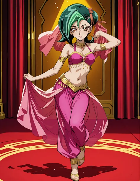 (1girl:1 . 5) , (Seul:1 . 5) , score_9 , score_8_haut , score_7_haut , source_anime , Official work , ultra-detailed , masterpiece , better quality , high resolution , beaux yeux , detailed eyes , Detailed face , beautiful detailed eyesgreen hair, hair bu...