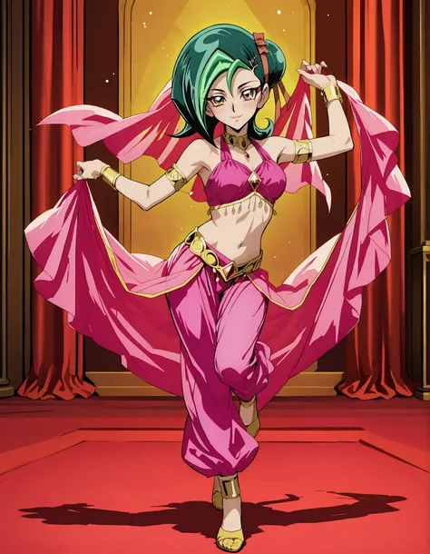 (1girl:1 . 5) , (Seul:1 . 5) , score_9 , score_8_haut , score_7_haut , source_anime , Official work  , ultra-detailed , masterpiece , better quality , high resolution , beaux yeux , detailed eyes , Detailed face , beautiful detailed eyesgreen hair, hair bu...