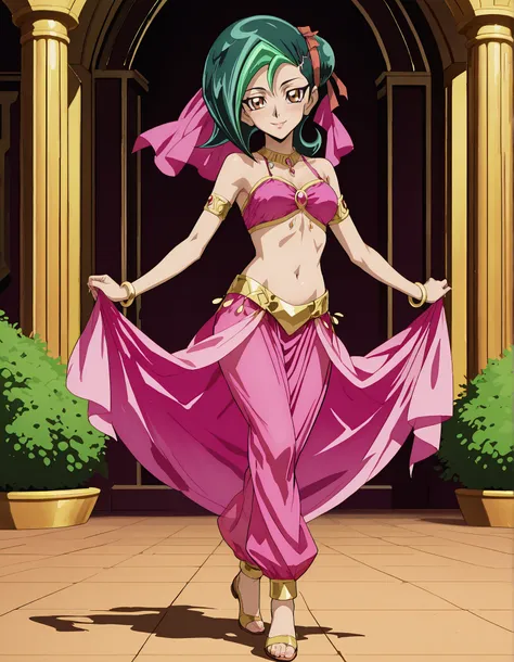 (1girl:1 . 5) , (Seul:1 . 5) , score_9 , score_8_haut , score_7_haut , source_anime , Official work  , ultra-detailed , masterpiece , better quality , high resolution , beaux yeux , detailed eyes , Detailed face , beautiful detailed eyesgreen hair, hair bu...