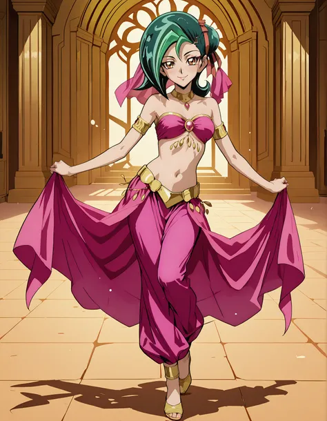 (1girl:1 . 5) , (Seul:1 . 5) , score_9 , score_8_haut , score_7_haut , source_anime , Official work  , ultra-detailed , masterpiece , better quality , high resolution , beaux yeux , detailed eyes , Detailed face , beautiful detailed eyesgreen hair, hair bu...