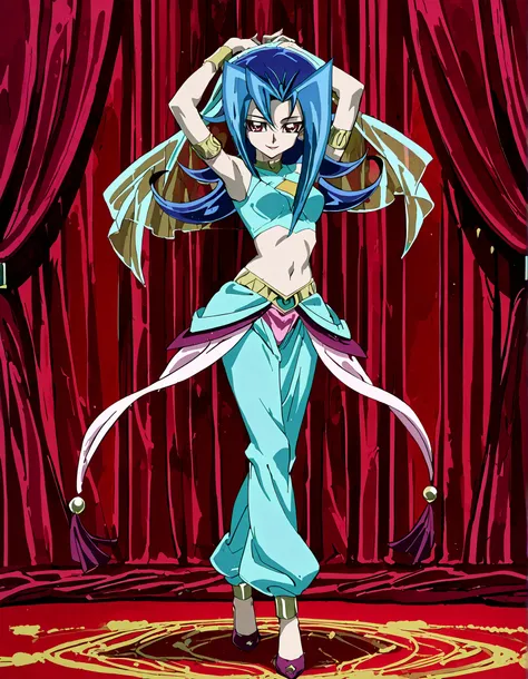 (1girl:1 . 5) , (Seul:1 . 5) , score_9 , score_8_haut , score_7_haut , source_anime , Official work  , ultra-detailed , masterpiece , better quality , high resolution , beaux yeux , detailed eyes , Detailed face , beautiful detailed eyes,blue hair, long ha...