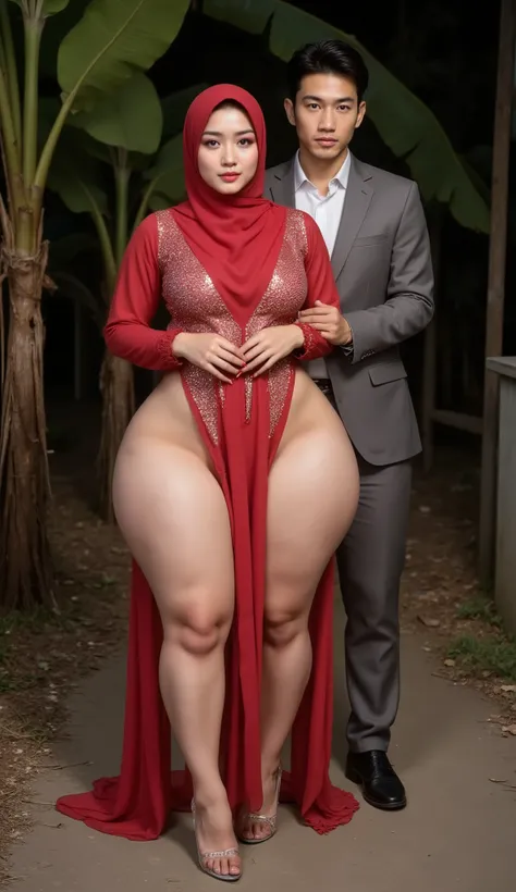 An Asian attractive mature woman with a provocative curvaceous body, is 60 years old and has a figure with prominent curves, a plump with perfect proportions curves, generous curves and plus-size, a body with an hourglass figure, her voluptuous wide hips h...