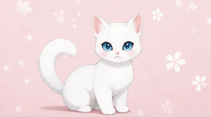 (Absurdres:1.2), exquisitely detailed chibi adorable illustration of a black and white kitten, pastel palette,, Style AI Midjourney