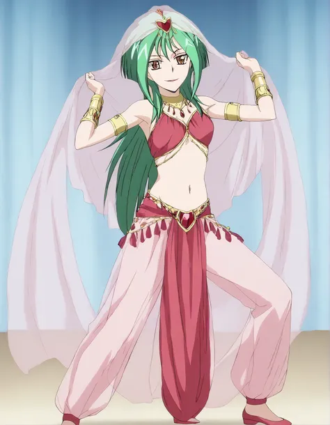 (1girl:1 . 5) , (Seul:1 . 5) , score_9 , score_8_haut , score_7_haut , source_anime , Official work , ultra-detailed , masterpiece , better quality , high resolution , beaux yeux , detailed eyes , Detailed face , beautiful detailed eyes,long hair, green h...