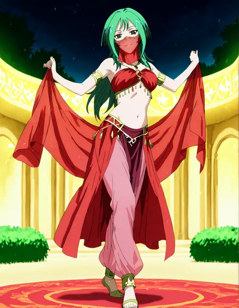 (1girl:1 . 5) , (Seul:1 . 5) , score_9 , score_8_haut , score_7_haut , source_anime , Official work , ultra-detailed , masterpiece , better quality , high resolution , beaux yeux , detailed eyes , Detailed face , beautiful detailed eyes,long hair, green h...