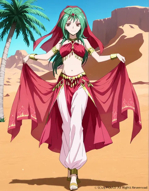 (1girl:1 . 5) , (Seul:1 . 5) , score_9 , score_8_haut , score_7_haut , source_anime , Official work , ultra-detailed , masterpiece , better quality , high resolution , beaux yeux , detailed eyes , Detailed face , beautiful detailed eyes,long hair, green h...