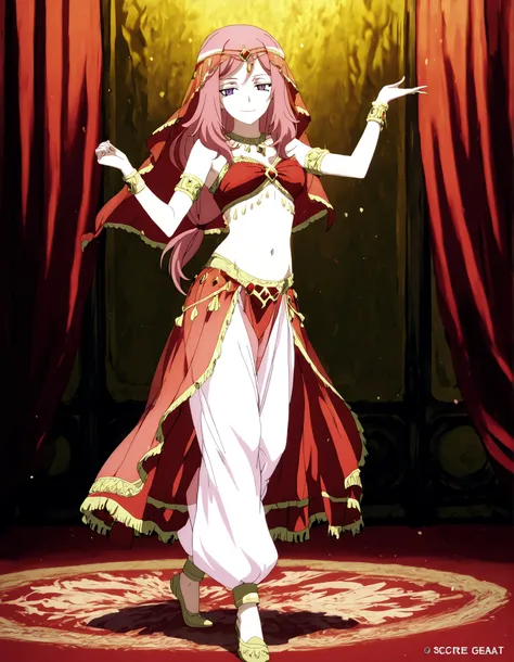 (1girl:1 . 5) , (Seul:1 . 5) , score_9 , score_8_haut , score_7_haut , source_anime , Official work  , ultra-detailed , masterpiece , better quality , high resolution , beaux yeux , detailed eyes , Detailed face , beautiful detailed eyes,long hair, pink ha...