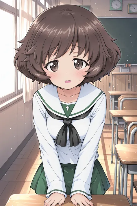 秋山 優花里(ガールズ&パンツァー)っぽいキャラ