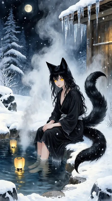 🖤The Onyx Fox Enigma 🖤🦊❄️