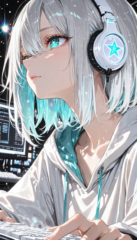 ((masterpiece:1.5、8k、2.5D、PORTRAIT、dramatic angle、Focus on perspective、very detailedなCG、very detailed、Dramatic light、particle effects、dynamic effects、Depth of Boundary、Cinematic Light、lens flare、ray tracing、Volume Fog、semi-realistic、Ultra High Definition:1...