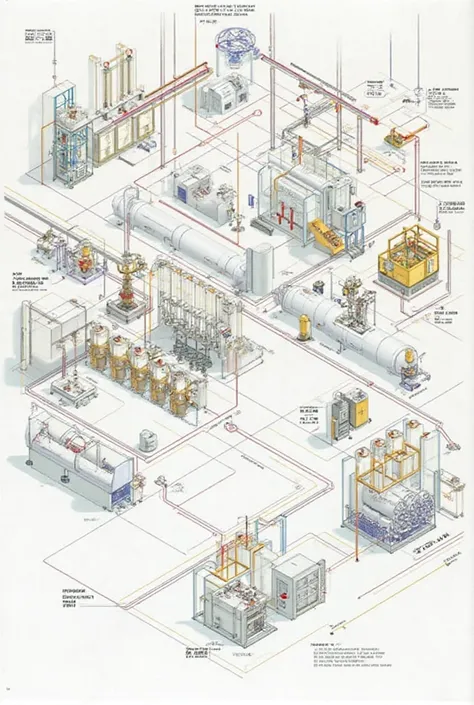 I want you to make me a diagram of equipment used to make jam and jelly in a large industry