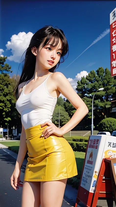 Shigeru Tamura, Walter Trier, Monika Beisner, Moriz Jung, Carl Otto Czeschka, Surrealism, Mystery, Strange, Fantastic, Fantasy, Sci-fi, Fantasy, Japanese Anime, Hand-colored print, Mineral specimen box, time flowing in a diamond, beautiful miniskirt high s...