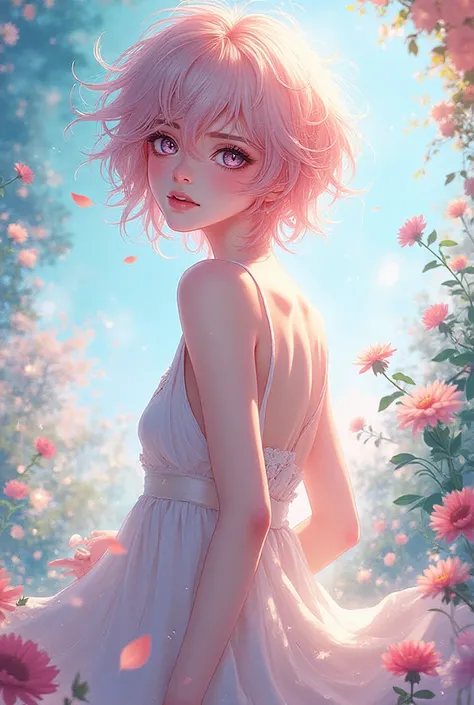Make  anime femboy boy 