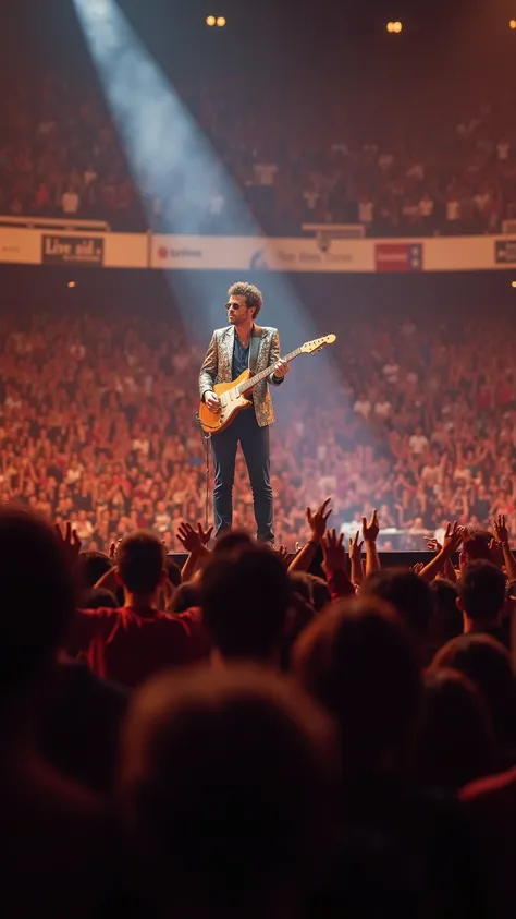 high-definition images、1985 Live Aid's New York performance、George Michael sings solo、at the fully booked Madison Square Garden