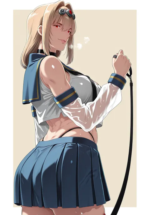 Babu-style, Hgk, (butcha-u-style:1.2), (imizu_(nitro_unknown)-style:1.4), (cervina7-style:1.2), (takeuchi_takashi-style:1.3), (anime coloring, anime screencap), shiny skin, (voluptuous body:1.4), (mature female:1.4), (cellulite:1.3), ((anatomical correct))...