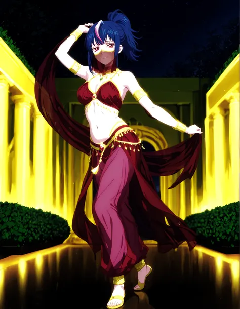 (1girl:1 . 5) , (Seul:1 . 5) , score_9 , score_8_haut , score_7_haut , source_anime , Official work  , ultra-detailed , masterpiece , better quality , high resolution , beaux yeux , detailed eyes , Detailed face , beautiful detailed eyes,ponytail, multicol...