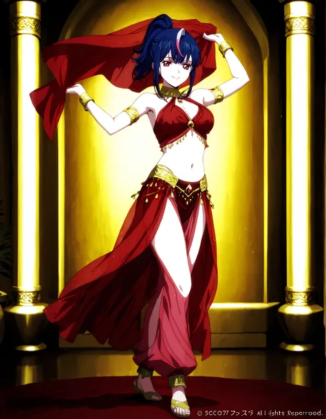 (1girl:1 . 5) , (Seul:1 . 5) , score_9 , score_8_haut , score_7_haut , source_anime , Official work  , ultra-detailed , masterpiece , better quality , high resolution , beaux yeux , detailed eyes , Detailed face , beautiful detailed eyes,ponytail, multicol...