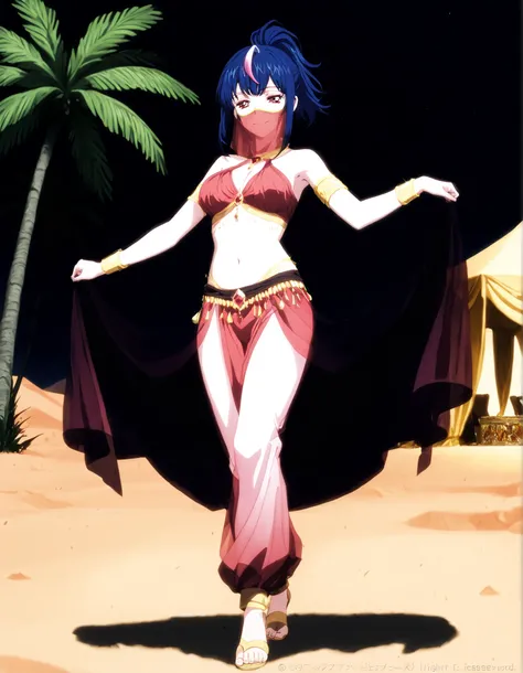 (1girl:1 . 5) , (Seul:1 . 5) , score_9 , score_8_haut , score_7_haut , source_anime , Official work  , ultra-detailed , masterpiece , better quality , high resolution , beaux yeux , detailed eyes , Detailed face , beautiful detailed eyes,ponytail, multicol...