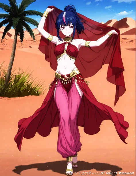 (1girl:1 . 5) , (Seul:1 . 5) , score_9 , score_8_haut , score_7_haut , source_anime , Official work  , ultra-detailed , masterpiece , better quality , high resolution , beaux yeux , detailed eyes , Detailed face , beautiful detailed eyes,ponytail, multicol...