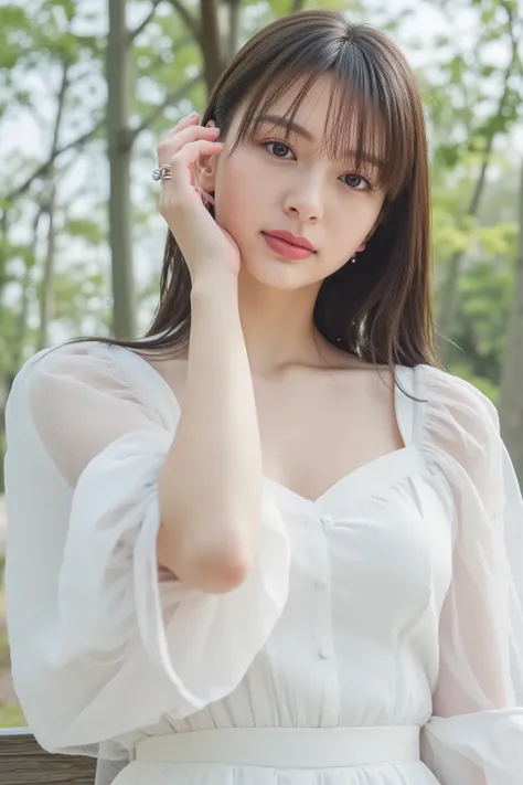 (8k,Highest Quality, masterpiece,,beautiful details after the first, 超high resolution,Original photo,Full HD, absurd,high resolution, absolute resolution:1.5)(masterpiece:1.3),,Pretty Young Girl With Moderate Breasts ,  beautiful reflective eyes  ,beautifu...