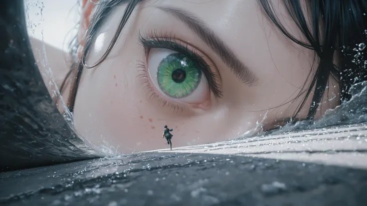 
full body of villanelleFuturistic epic skinny adventuer female european  survivalist, girls gone fincher, last of us 2  vibe, close up upper mid, freckles, sun ambient in eyes UHD , latest realistyic quality UHD HDr dynamic_pose,dynamic effects, lens flar...