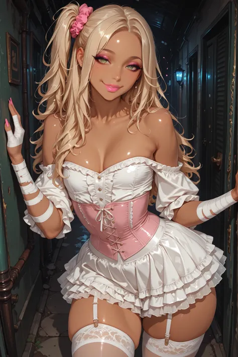 score_9, score_8_up, score_7_up, score_6_up, score_5_up, score_4_up, Label 1, Label2, quality_masterpiece, Anatomically correct, beautiful face, perfect face, Beautiful and highly detailed face, sexy Attractive face , Detailed Face, Delicate Facial Featur...