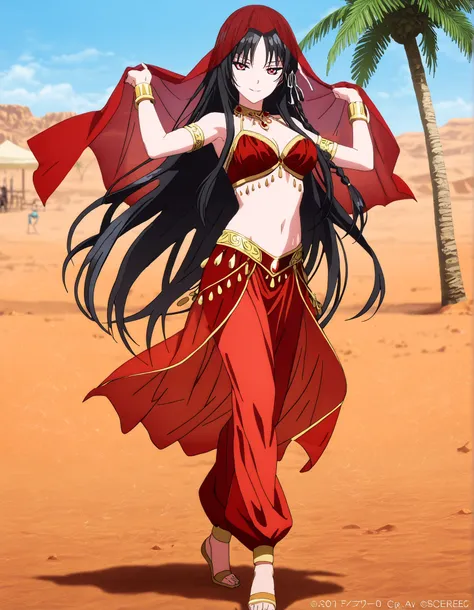 (1girl:1 . 5) , (Seul:1 . 5) , score_9 , score_8_haut , score_7_haut , source_anime , Official work  , ultra-detailed , masterpiece , better quality , high resolution , beaux yeux , detailed eyes , Detailed face , beautiful detailed eyes,red eyes, black ha...