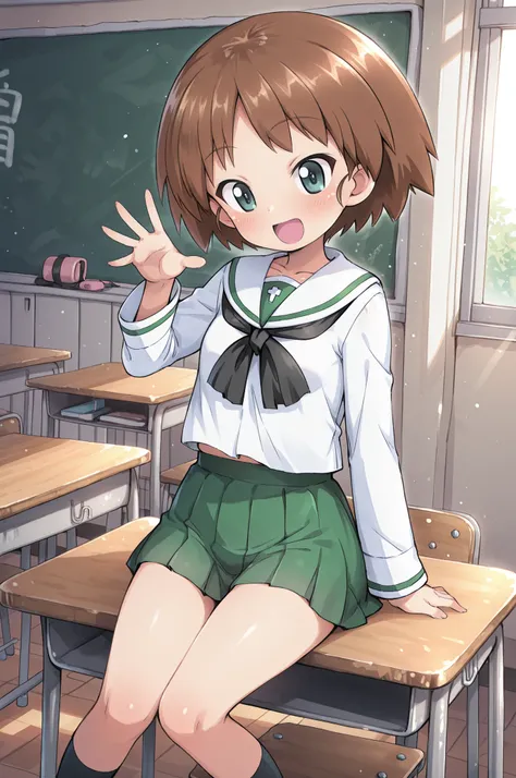 阪口 桂利奈(ガールズ&パンツァー)っぽいキャラ