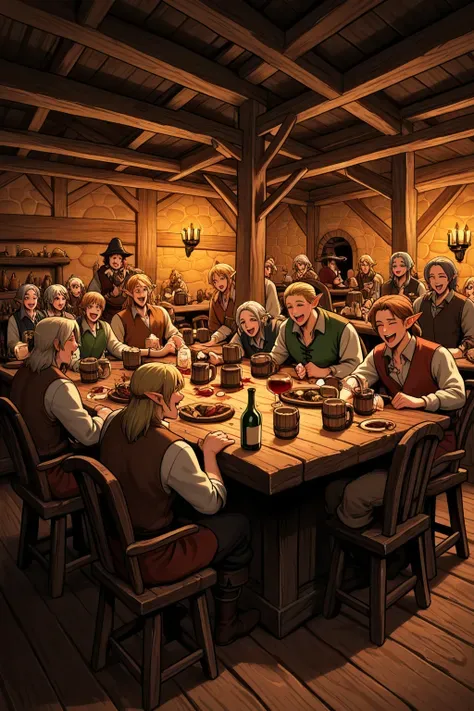 Elf Tavern — A Night of Laughter and Ale