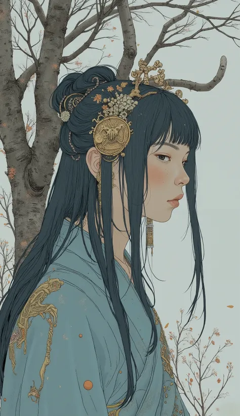 居心地の良い, 暖かく居心地の良い雰囲気のクリエイティブに散りばめられたロフトルーム. このスペースには、オレンジ色の掛け布団が付いた木製のロフトベッドがあります, コンパクトな, の上にはしご, 整理されたワークスペース. ワークスペースには、鉢植えの植物を照らすさまざまな画材が置かれたデスクがあります, 書籍, そしてコンピューターのモニター, リビングとクリエイティブエリアの両方としての部屋の機能性を際立たせています. 壁には折衷的なアート作品やポスターが飾られています, です。. カラフルな, 模様...