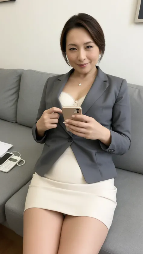 
angle from below,Japanese 55-year-old mature woman, Magical Girl,  ,    ,((up skirt：0.4)),(()),(),(()),(()),((()),((())),beige panties, ,kind smile、Looks  ,8k,realistic、 character illustration ,CG、masterpiece, Highest Quality,  1 girl on break day, alone,...