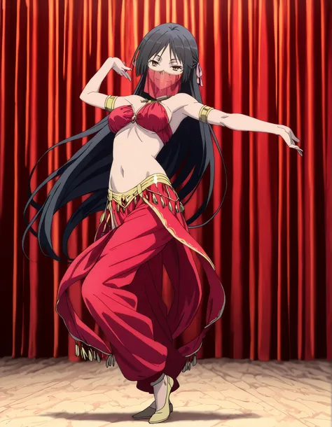 (1girl:1 . 5) , (Seul:1 . 5) , score_9 , score_8_haut , score_7_haut , source_anime , Official work , ultra-detailed , masterpiece , better quality , high resolution , beaux yeux , detailed eyes , Detailed face , beautiful detailed eyes,long hair, black h...