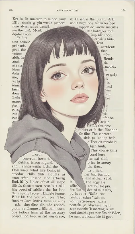 Create an image saying the following sentence in alternating uppercase and lowercase letters in magazine reports and newspapers, "Art is a mirror: What do you see in yourself?"