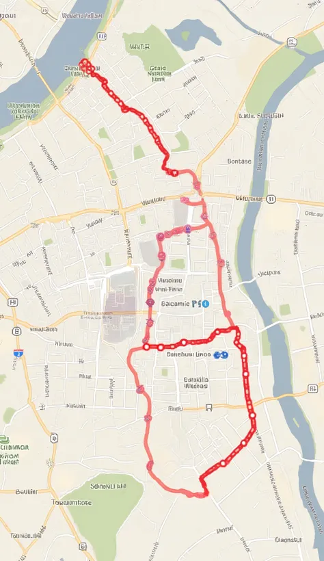 create a logo image for the association, teeth、リヨンの移住者を支援する協会としてteeth少しシンプルでわかりやすい. Create a detour route for Lyon city, FIDA and the red thread in the maze