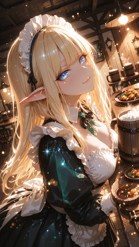 High Angle, Reflections like high-definition photographs, sparkling bokeh, Ambient Lighting, sensual and seductive, taken with Nikon Z7 II mirrorless camera. Highly detailed eyes and face, Detailed Features, full body, 3/4 Views, exquisitely drawn eyes, 8k...