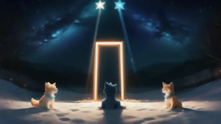 Double Stars、Albireo、The separated dog、solo、Blue Light