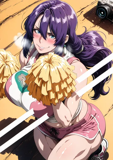 Babu-style, Hgk, (butcha-u-style:1.2), (imizu_(nitro_unknown)-style:1.4), (gin_moku-style:1.2), (j.k.-style:1.3), (anime coloring, anime screencap), shiny skin, (voluptuous body:1.4), (mature female:1.4), (cellulite:1.3), ((anatomical correct)), ((Cinemati...