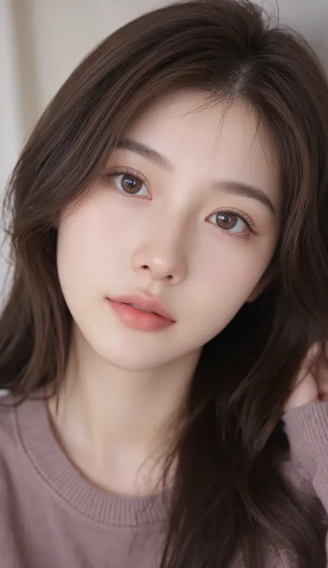 detailed eyes,sharp focus :1.2, a beautiful 24-year-old girl has a perfect figure :1.4, Slim abs :1.3, raw photo、超A high resolution, full body, ultra high definition,  detailed photo ,  big smile on face , set, facing the camera,  close-up  , (a girl),  be...