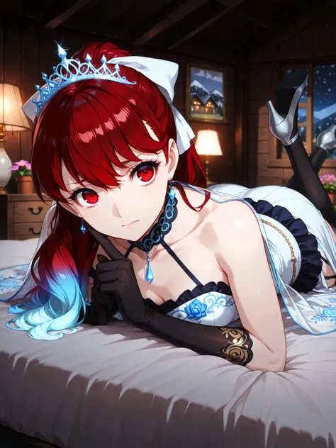 ((language: Japanese、English)、(Masterpiece), (Highest Quality), (High Score), (High Resolution),(4k),Uncensored,),

(Medieval Sweden、(winter)、(night)、(Snowstorm)、(Indoor)、1girl,,solo,),

(,(Mountain hut,,Old house, wooden house,flower pot, flower baskets,w...