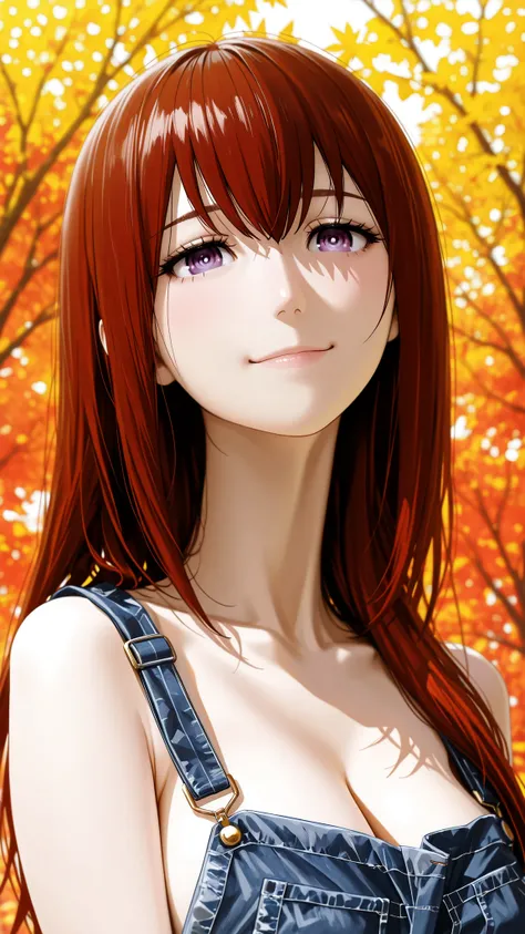 Makise Kurisu(STEINS; GATE)The golden ratio, Proper composition,bright yellow beautiful illustration, (masterpiece, details:1.2), Maorix,score_9, score_8_up, score_7_up, score_6_up, score_5_up, 1girl, very very big breasts(super super super big boobs:99.9...