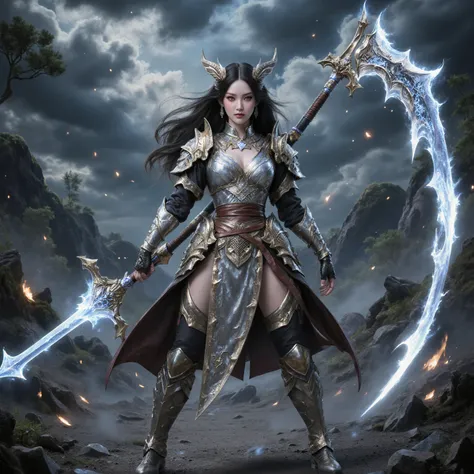 Graceful female warrior v1.1