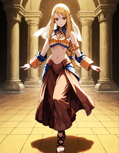 (1girl:1 . 5) , (Seul:1 . 5) , score_9 , score_8_haut , score_7_haut , source_anime , Official work , ultra-detailed , masterpiece , better quality , high resolution , beaux yeux , detailed eyes , Detailed face , beautiful detailed eyes,blonde hair, braid...