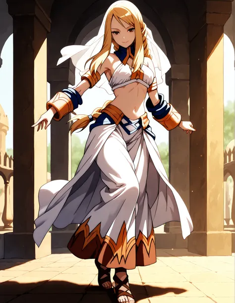 (1girl:1 . 5) , (Seul:1 . 5) , score_9 , score_8_haut , score_7_haut , source_anime , Official work , ultra-detailed , masterpiece , better quality , high resolution , beaux yeux , detailed eyes , Detailed face , beautiful detailed eyes,blonde hair, braid...